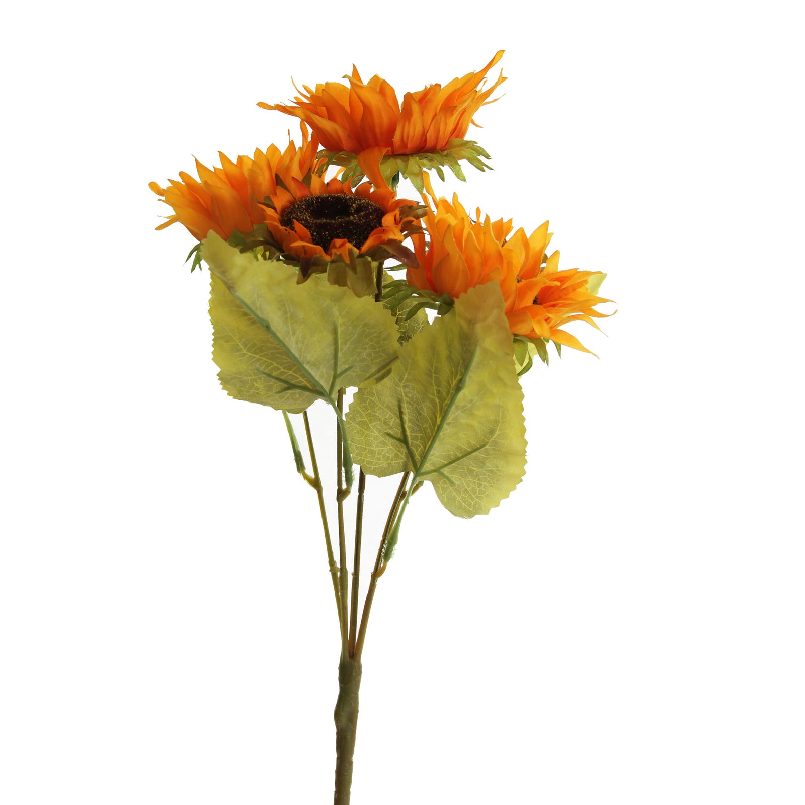 Large Orange Sunflower Bunch