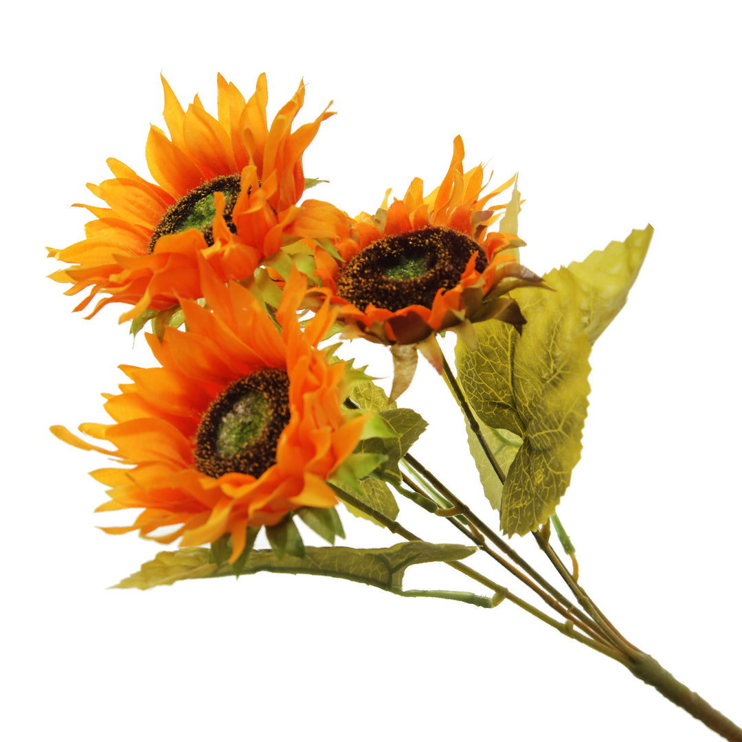 Large Orange Sunflower Bunch