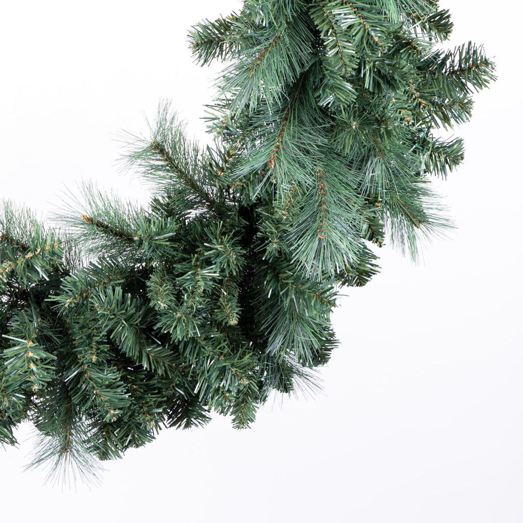 Large Pine Green Christmas Wreath - 90cm