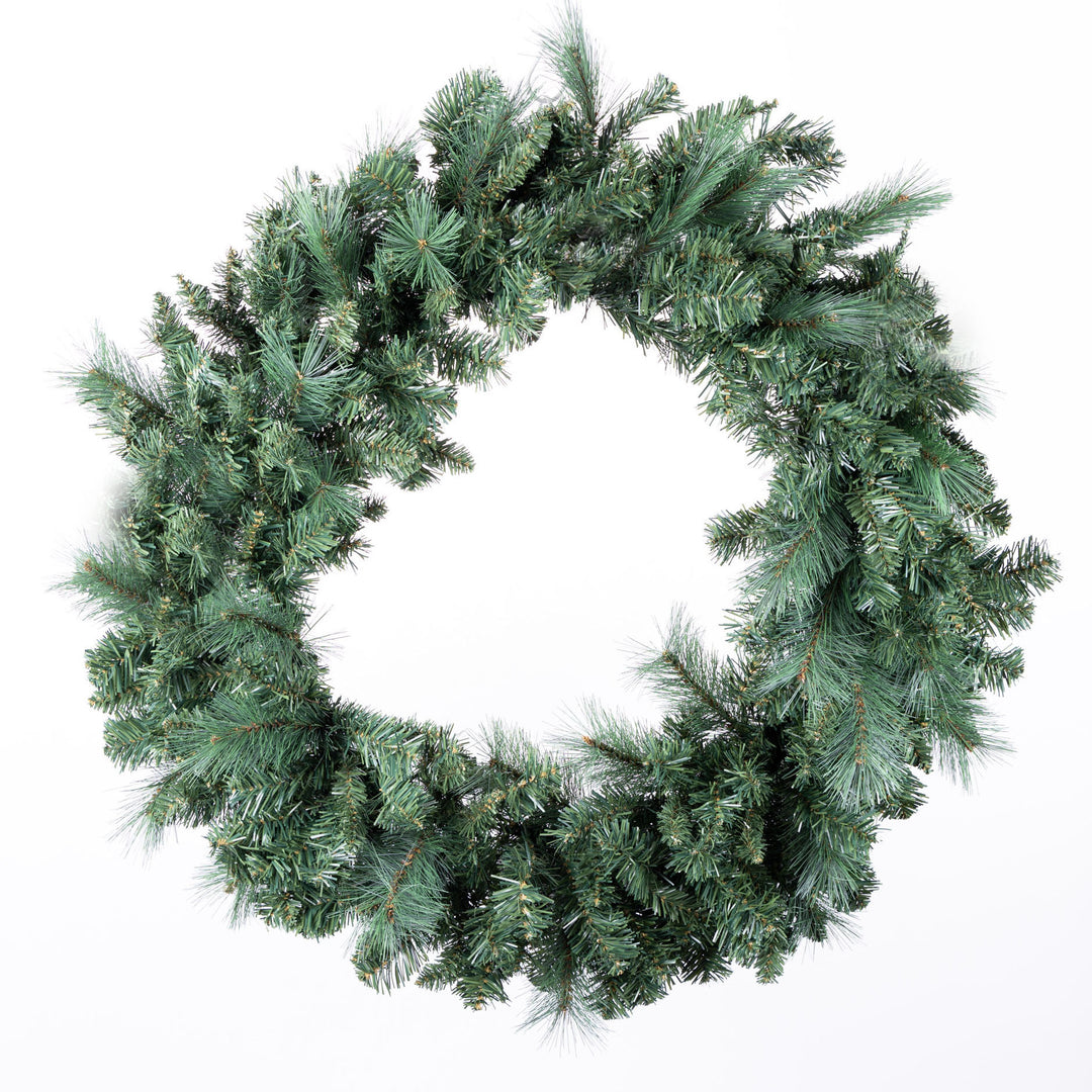 Large Pine Green Christmas Wreath - 90cm