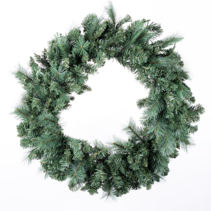 Large Pine Green Christmas Wreath - 90cm