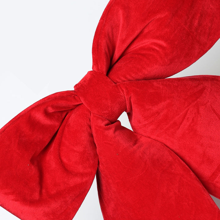 Extra Large Red Padded Bow - 65cm