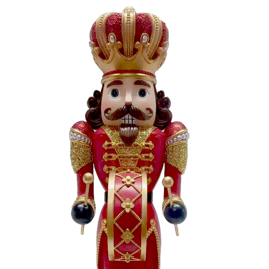 Large Resin Nutcracker Drummer 92cm(h)