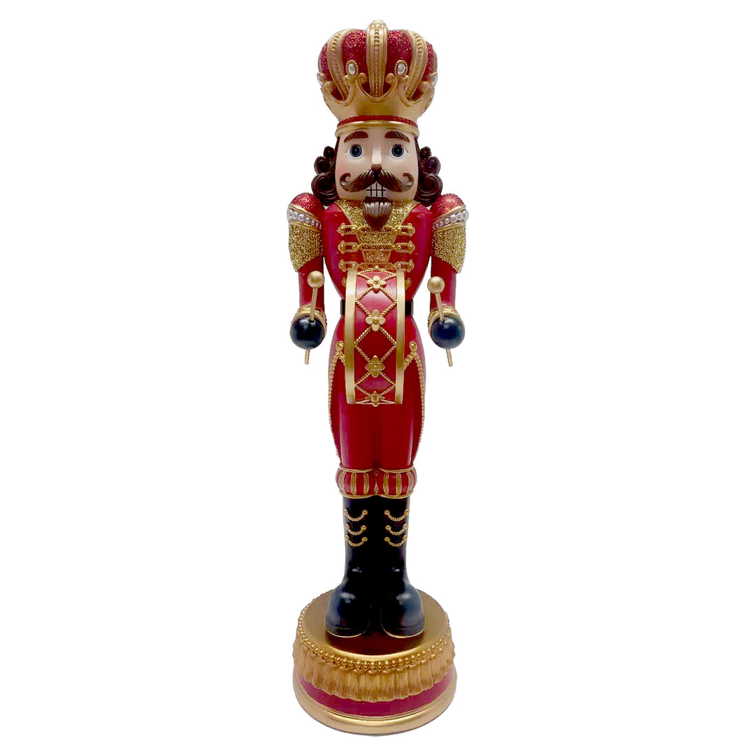 Large Resin Nutcracker Drummer 92cm(h)