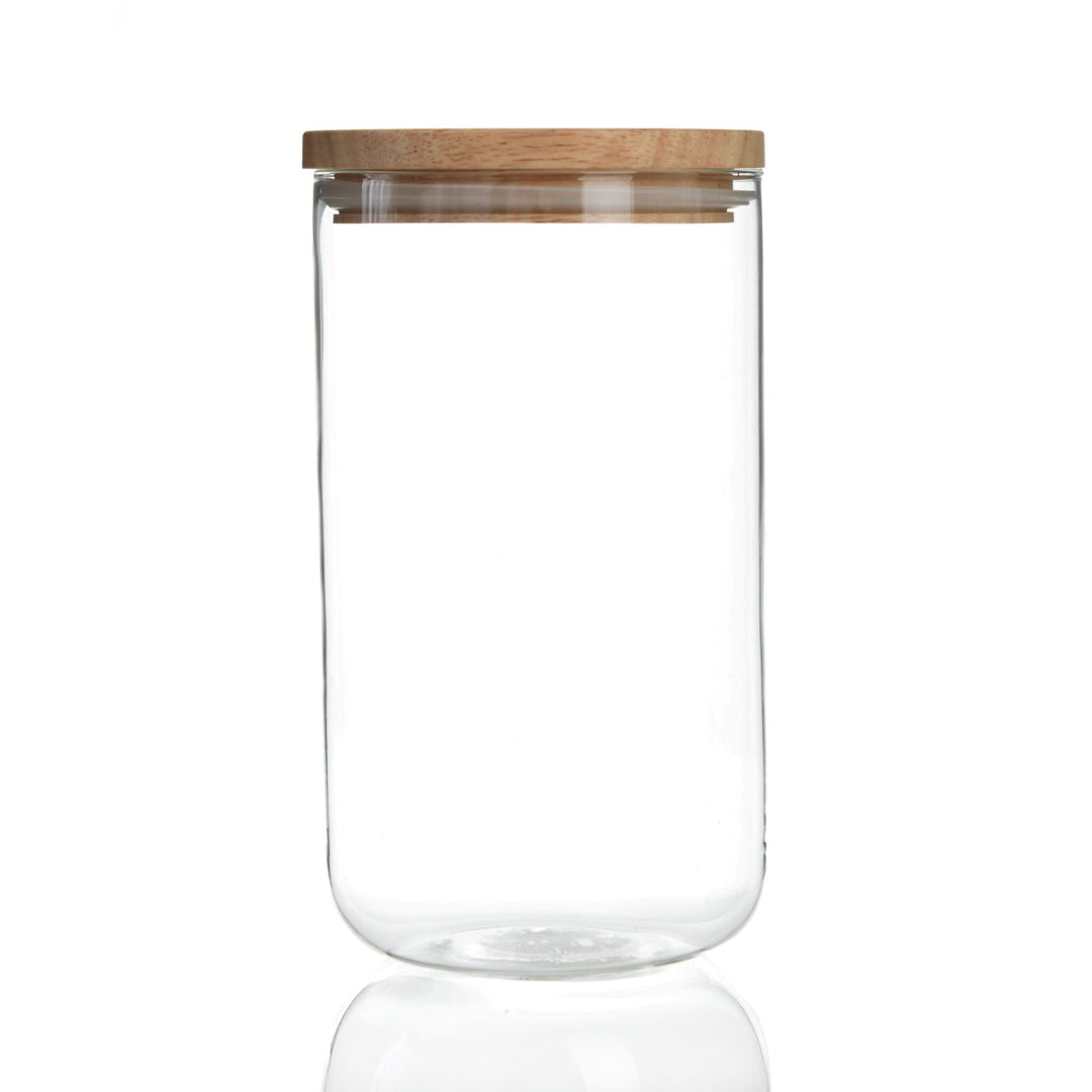 Personalised Treat Jar with Wooden Lid - One Smart Cookie
