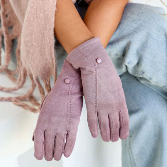 Lavender Soft Stretch Gloves