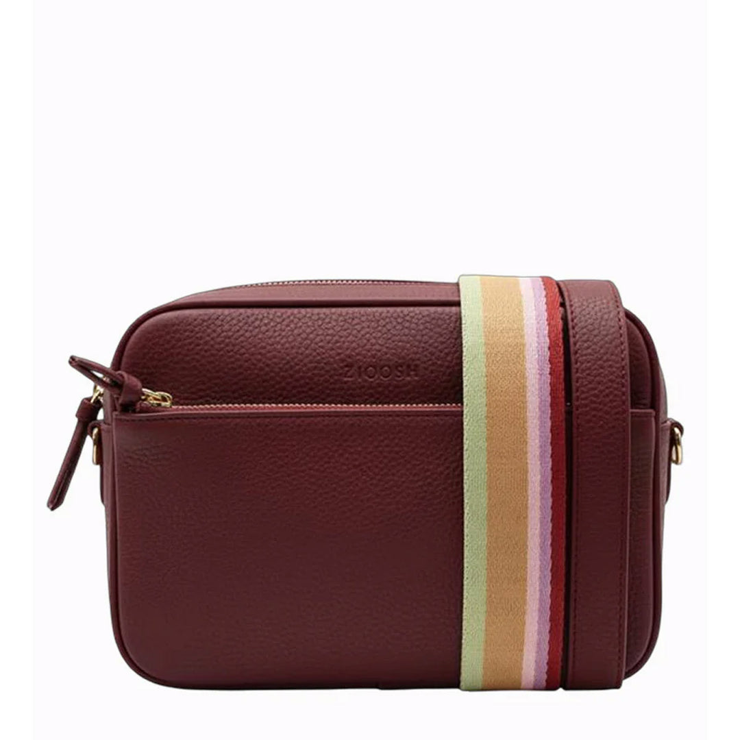 Leah Cross Body Bag Burgundy