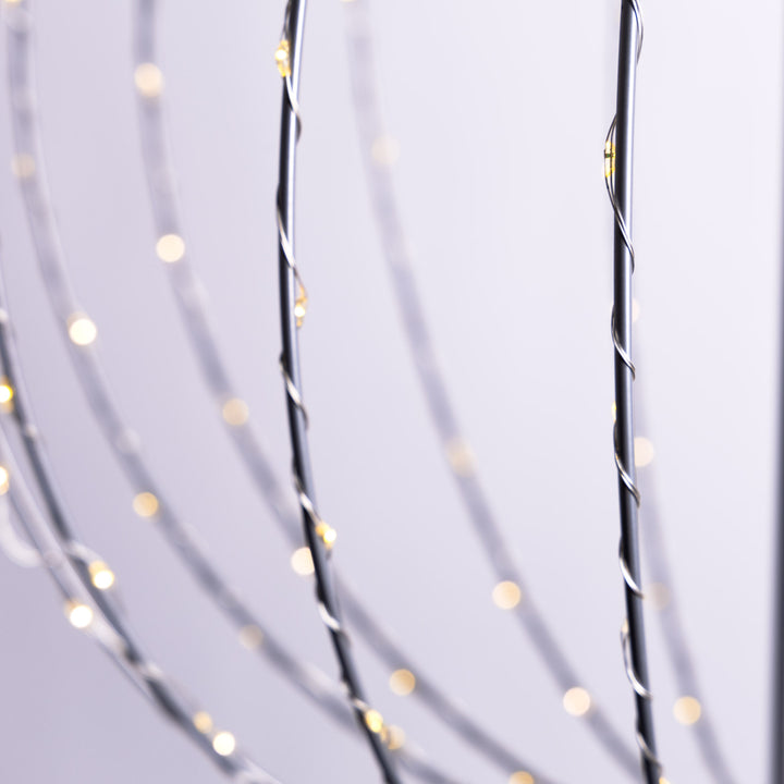 LED Light up Collapsible Wire Ball - 40cm(dia)