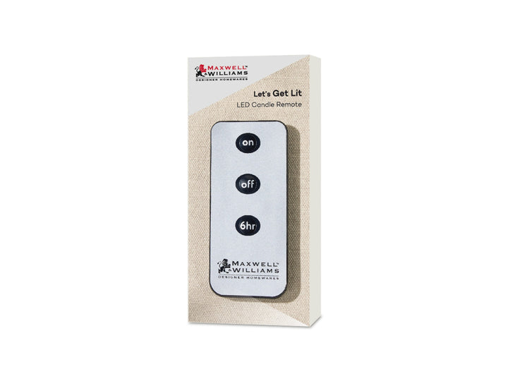 Maxwell &amp; Williams Lets Get Lit LED Candle Remote