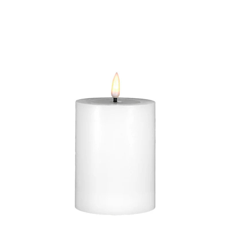 Lets Get Lit LED Flameless Candle Natural 7.5x10cm