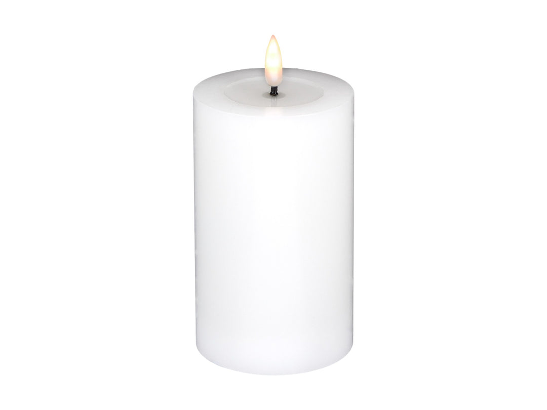 Maxwell &amp; Williams Lets Get Lit LED Flameless Candle Natural 7.5x12.5cm