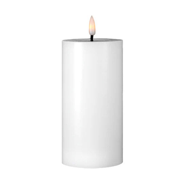 Maxwell &amp; Williams Lets Get Lit LED Flameless Candle Natural 7.5x15cm