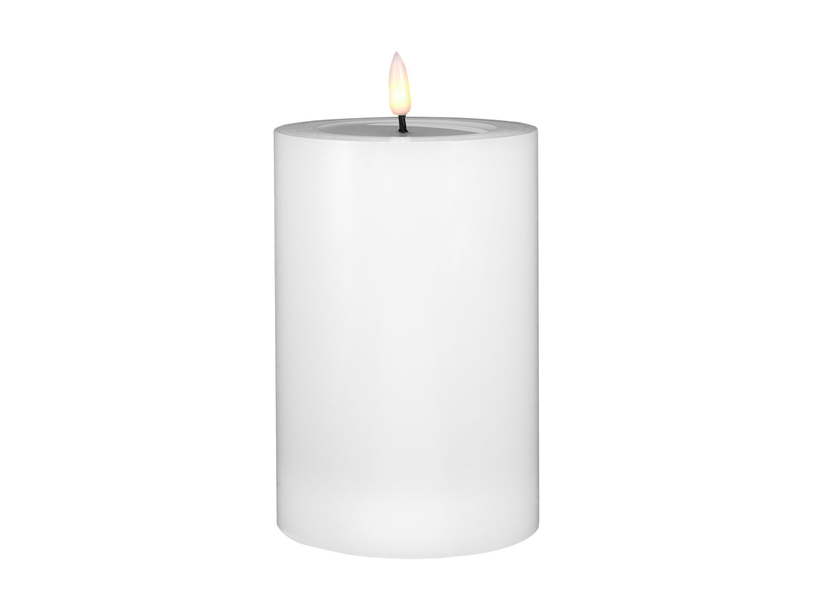 Maxwell & Williams Lets Get Lit LED Flameless Candle Natural 10x15cm