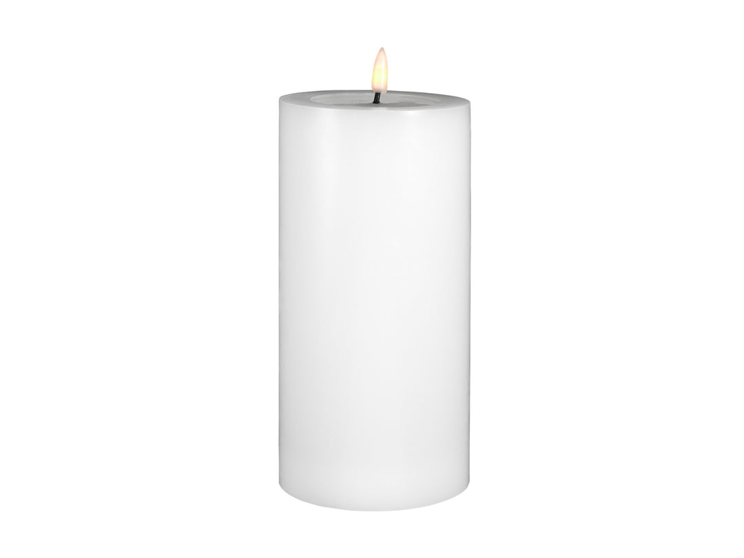Maxwell &amp; Williams Lets Get Lit LED Flameless Candle Natural 10x20cm
