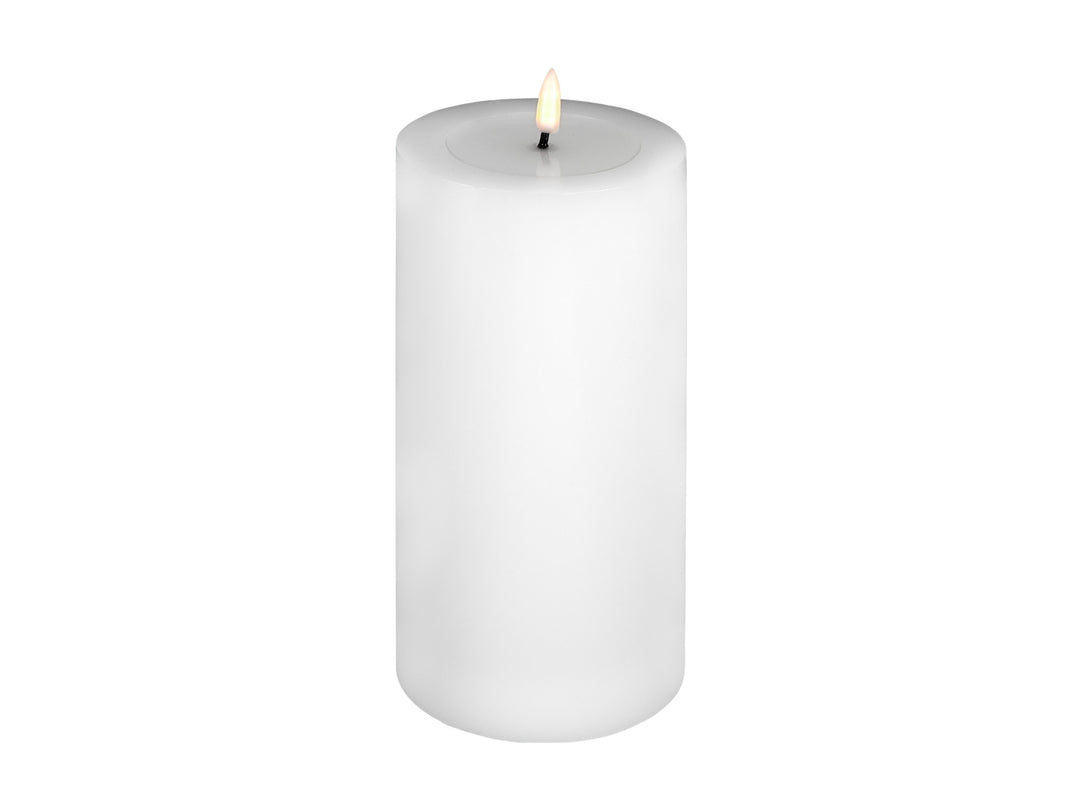 Maxwell &amp; Williams Lets Get Lit LED Flameless Candle Natural 10x20cm