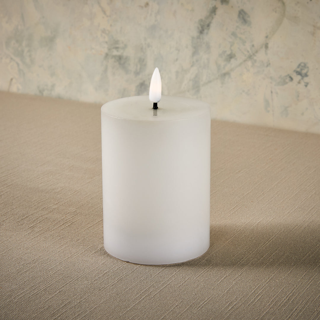 Maxwell &amp; Williams Lets Get Lit LED Flameless Candle Natural 7.5x10cm