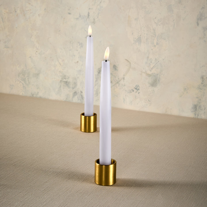 Maxwell &amp; Williams Lets Get Lit Taper Candle 24cm - Set of 2