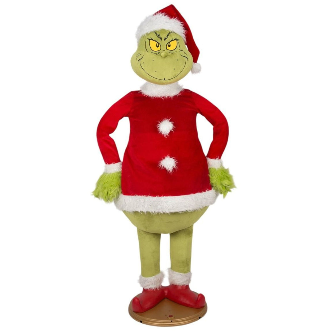 Lifesize Grinch Animated Statue