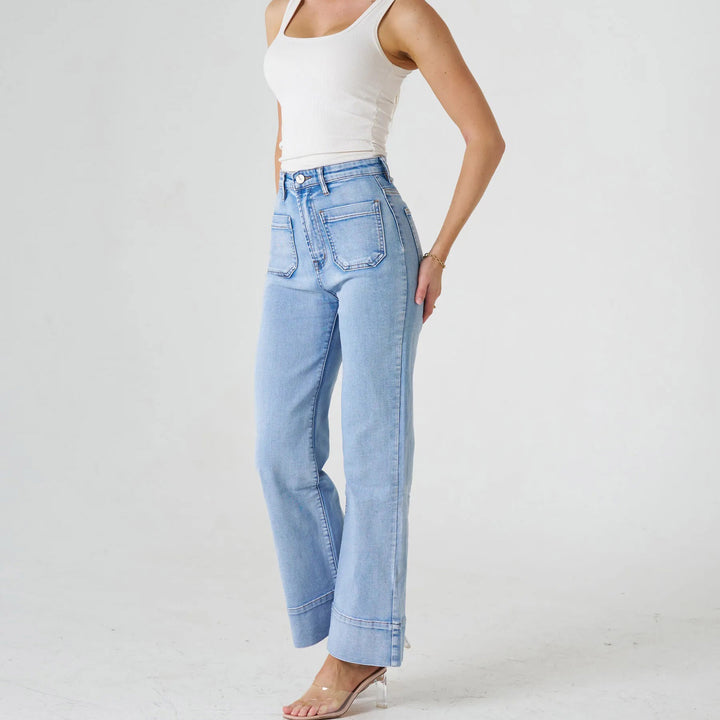 Light Denim Patch Pocket - Jean - Size 12