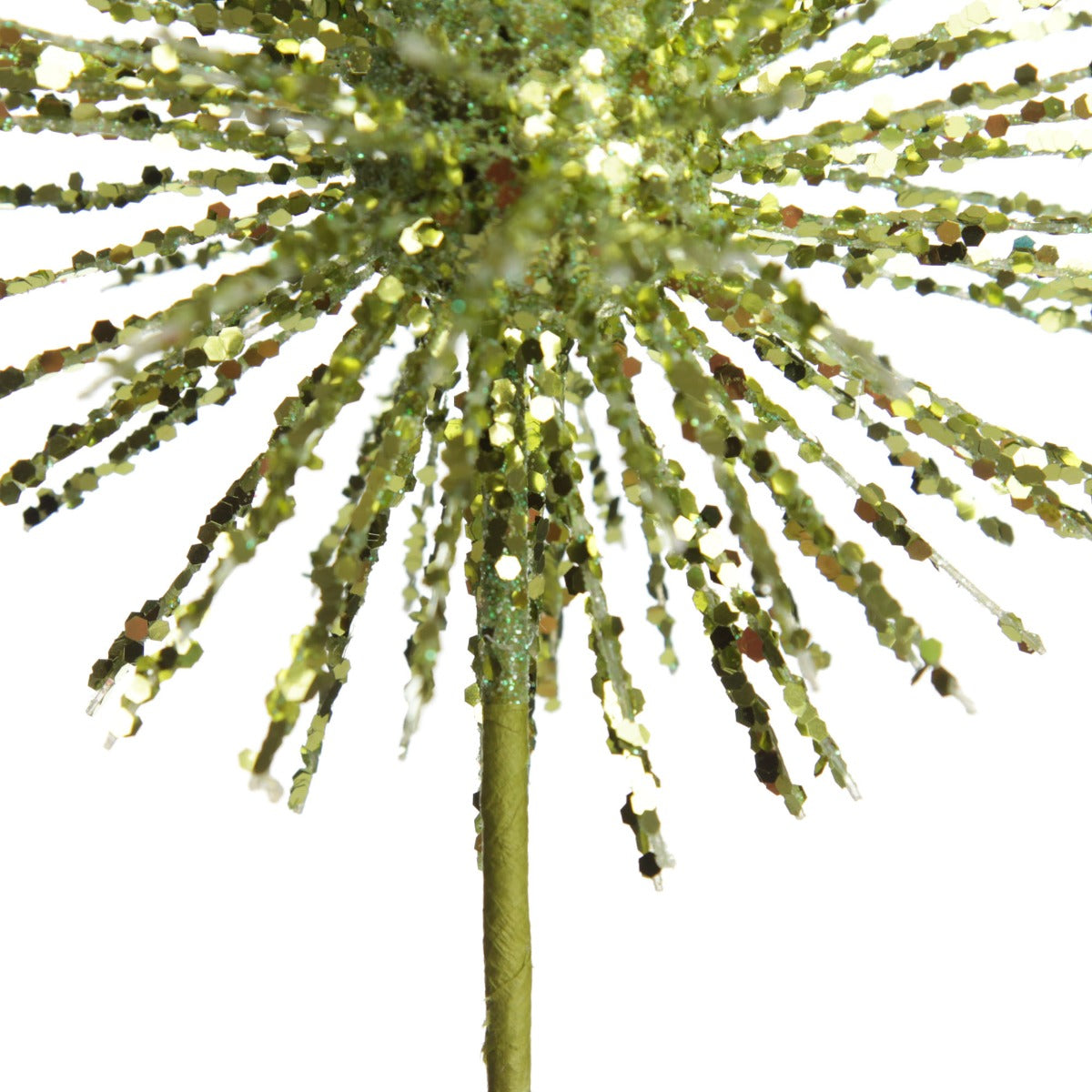 Lime Green Starburst Sparkle Pick