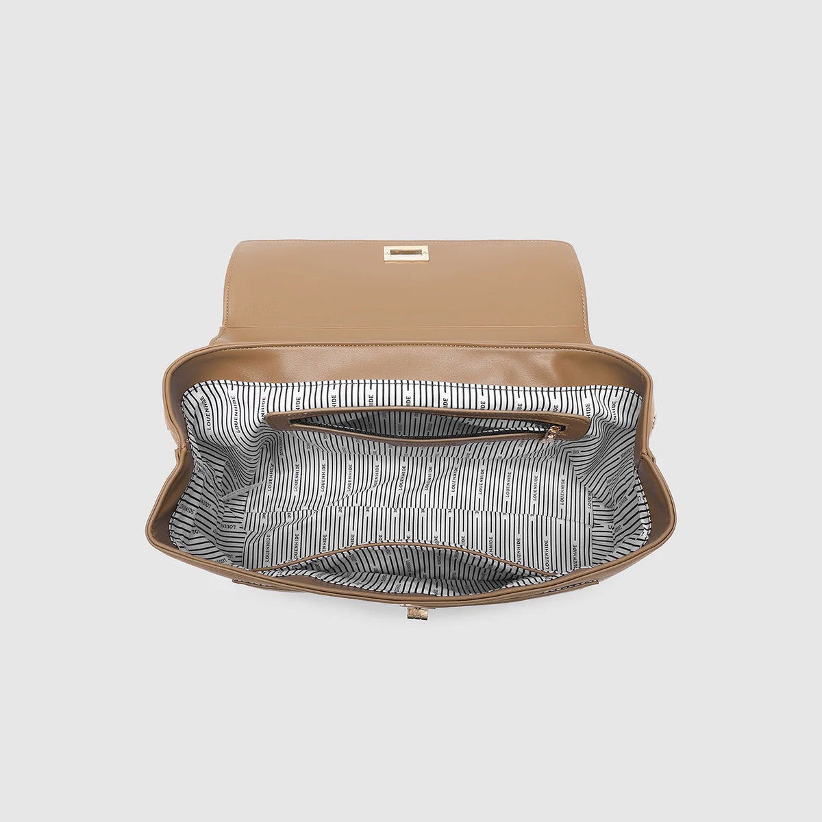 Louenhide - Arden suedette Shoulder Bag - Honey
