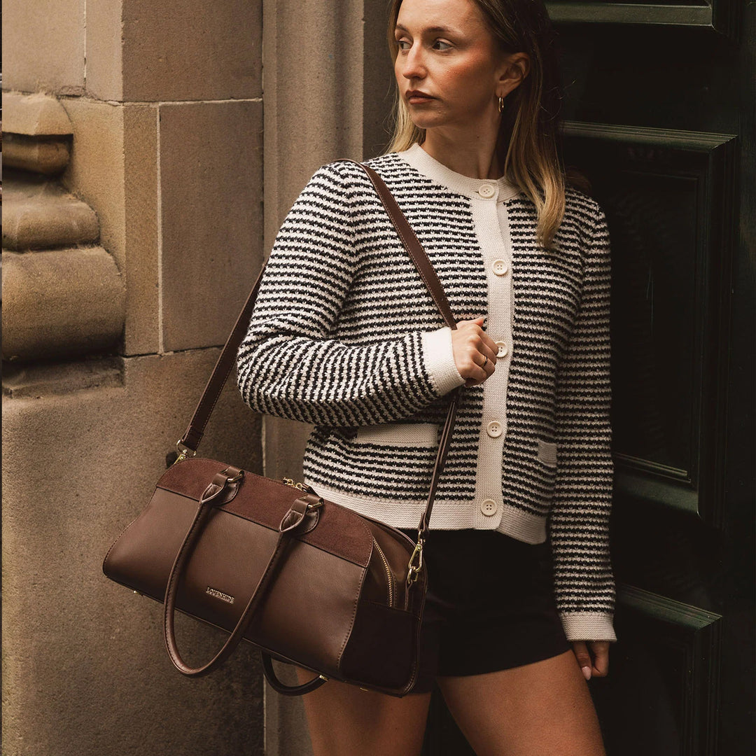Louenhide - Eleanor Shoulder Bag - Chocolate
