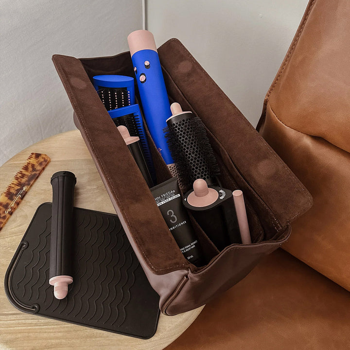 Louenhide - Margot Hair Tool Travle Case - Chocolate