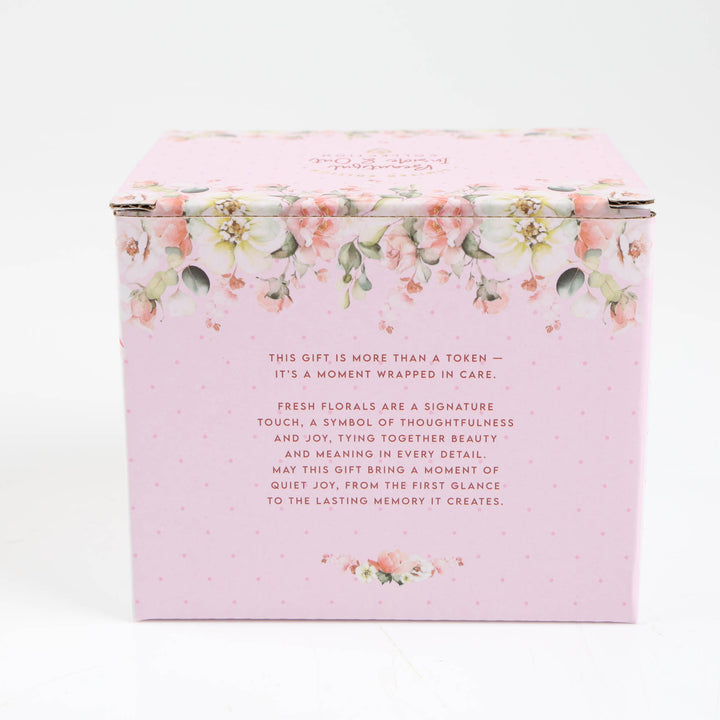 Loving Mum - Inside and Out Mint Floral Mug