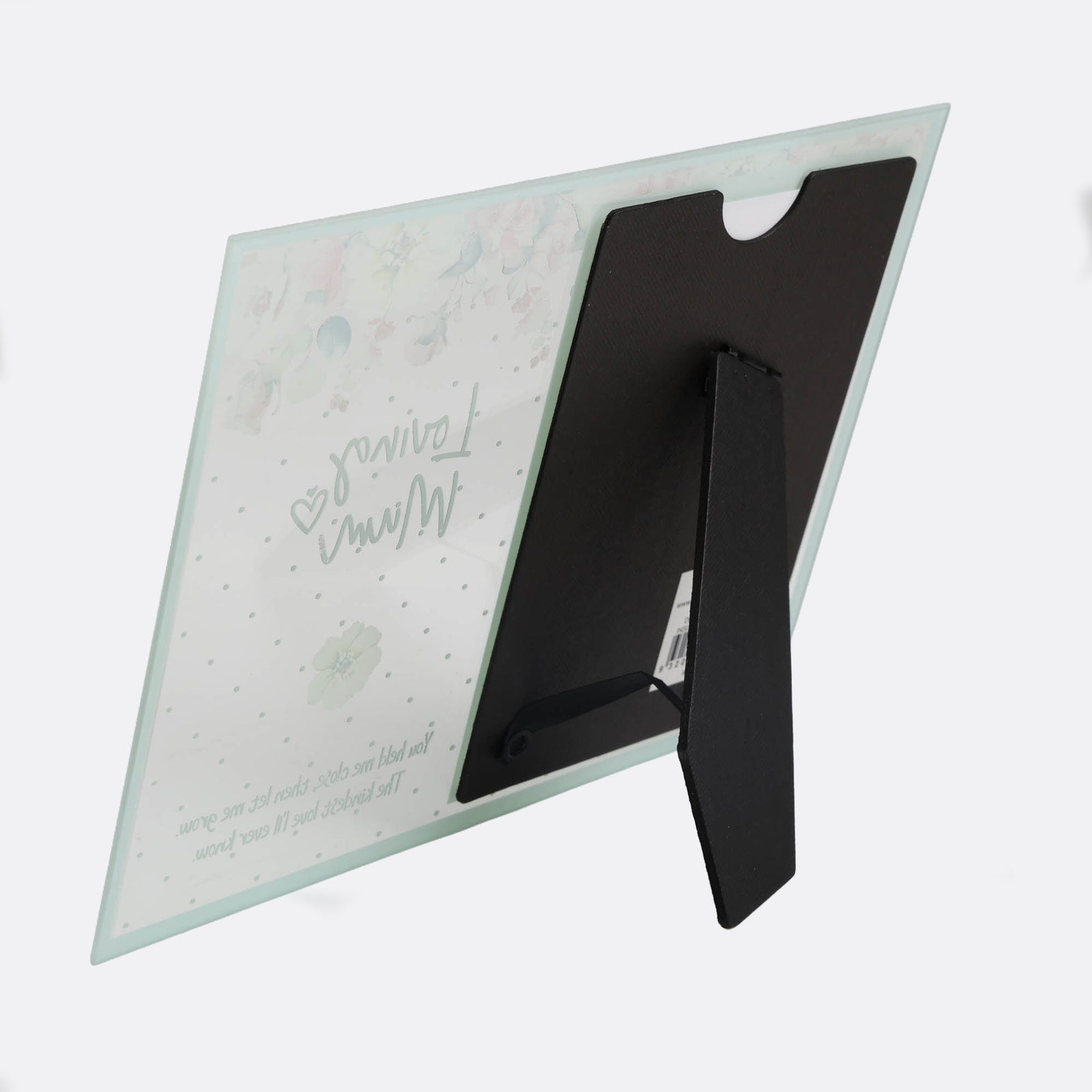 Loving Mum - Mint Floral Photo Frame