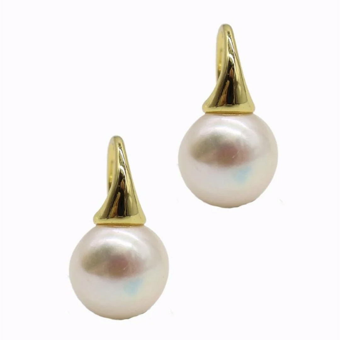 Lucienne Pearl Hooks 925 Gold