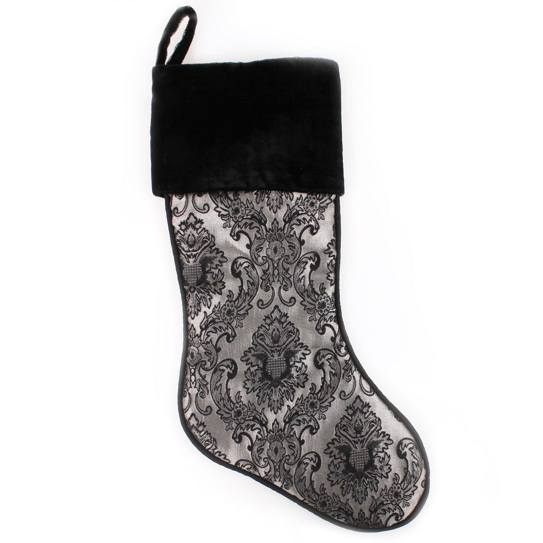 Personalised Luxe Jacquard Christmas Stocking