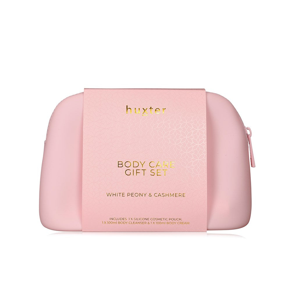 Luxury Body Care Gift Set – Pink – White Peony and Cashmere