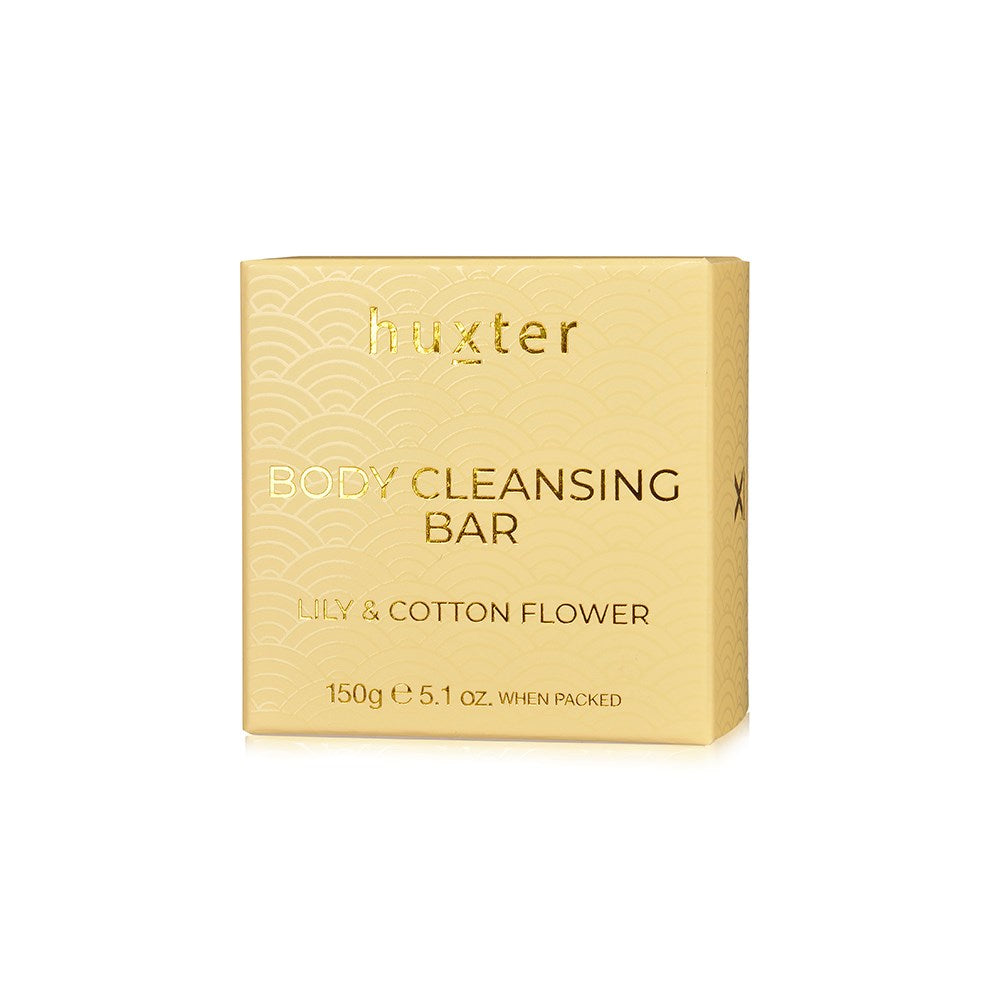 Luxury Body Cleansing Bar 150gm – Yellow – Lily and Cotton Flower