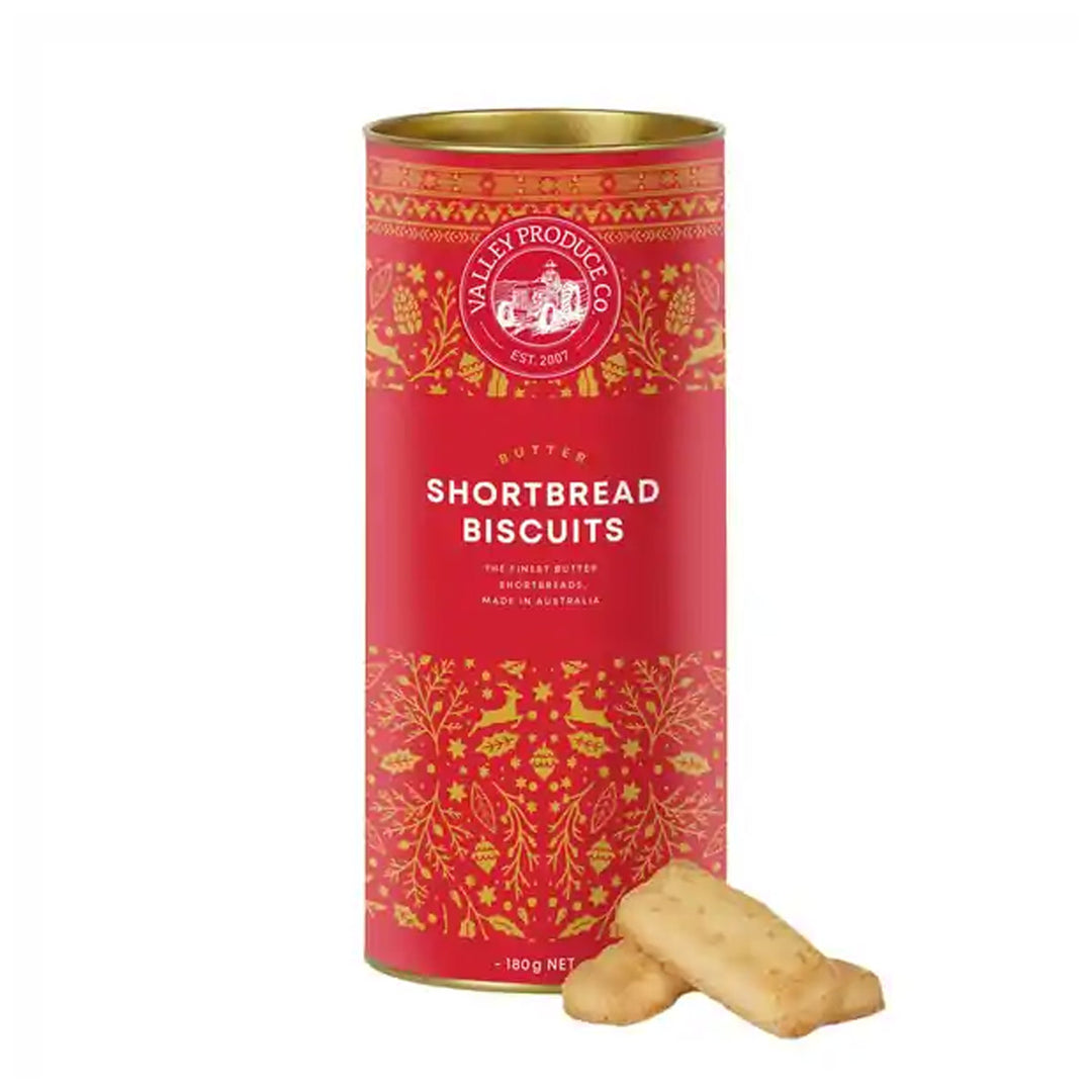 Luxury Festive - Shortbread Tube - 180g