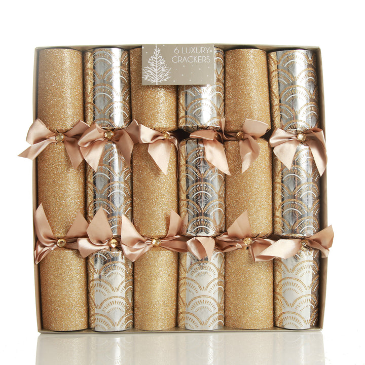 Luxury Gold Glitter and Christmas Bon Bons