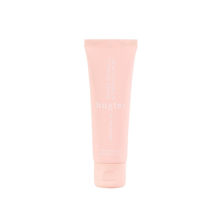 Luxury Hand Balm - Pink Flower - White Florals and French Pear