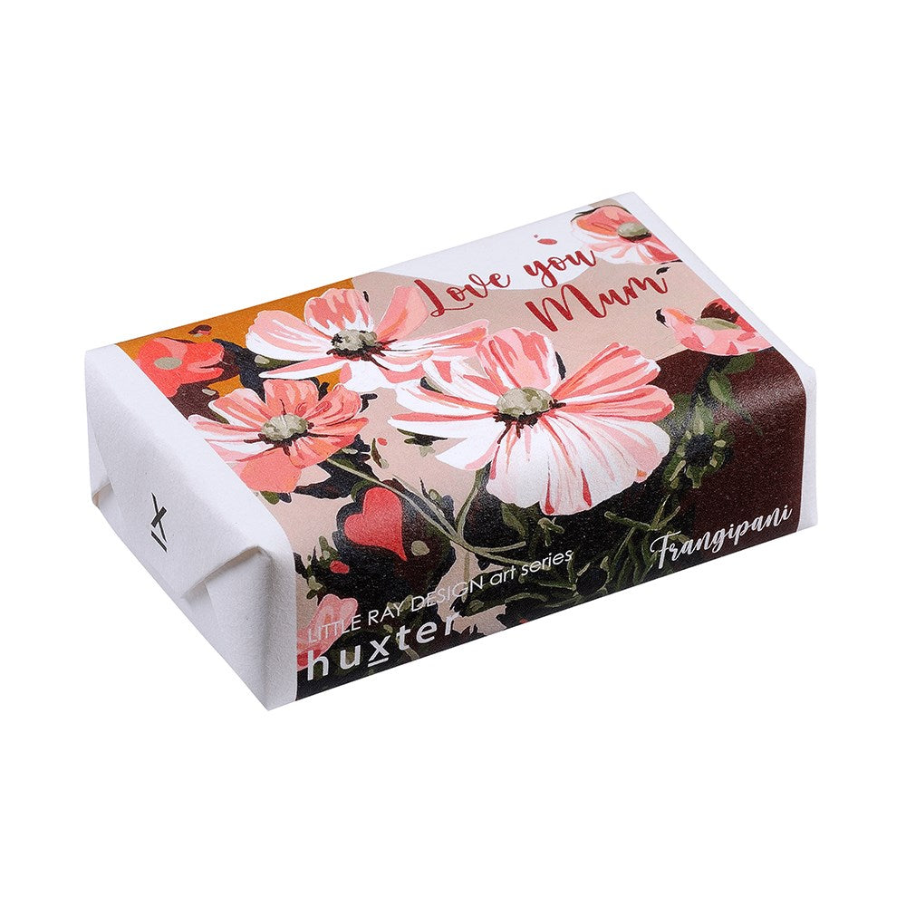 Luxury Soap Bar - Love You Mum - Frangipani