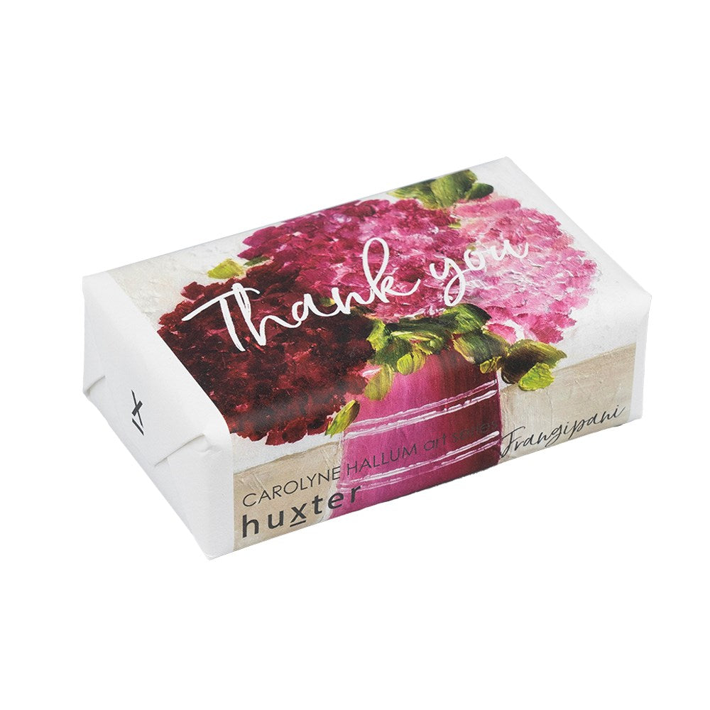 Luxury Soap Bar - Pink Thank You - Frangipani