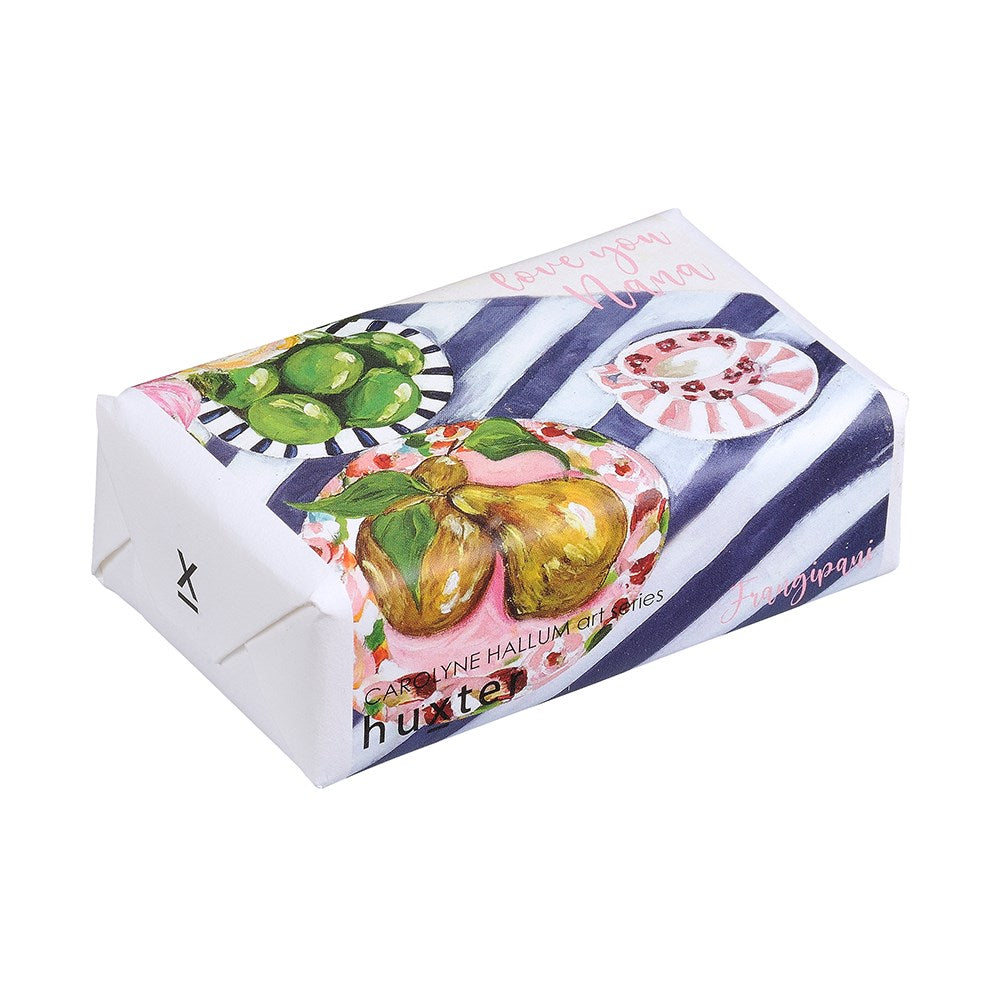 Luxury Soap Bar - While You Wait Love You Nana - Frangipani

