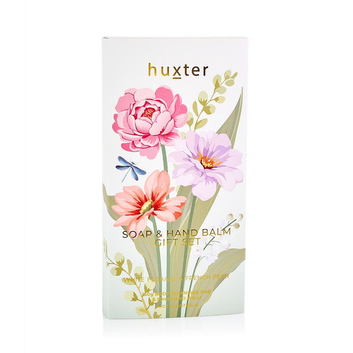 Luxury Soap &amp; Hand Balm - White Florals and French Pear