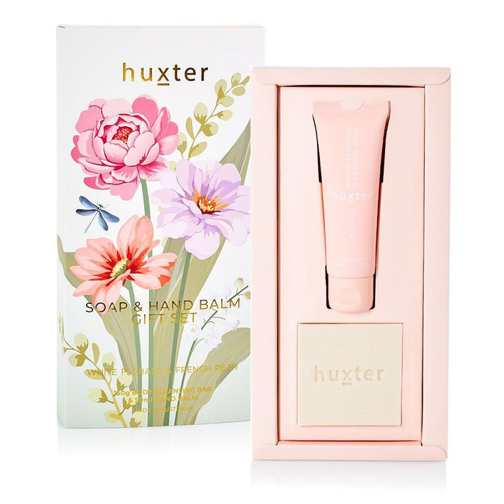 Luxury Soap &amp; Hand Balm - White Florals and French Pear