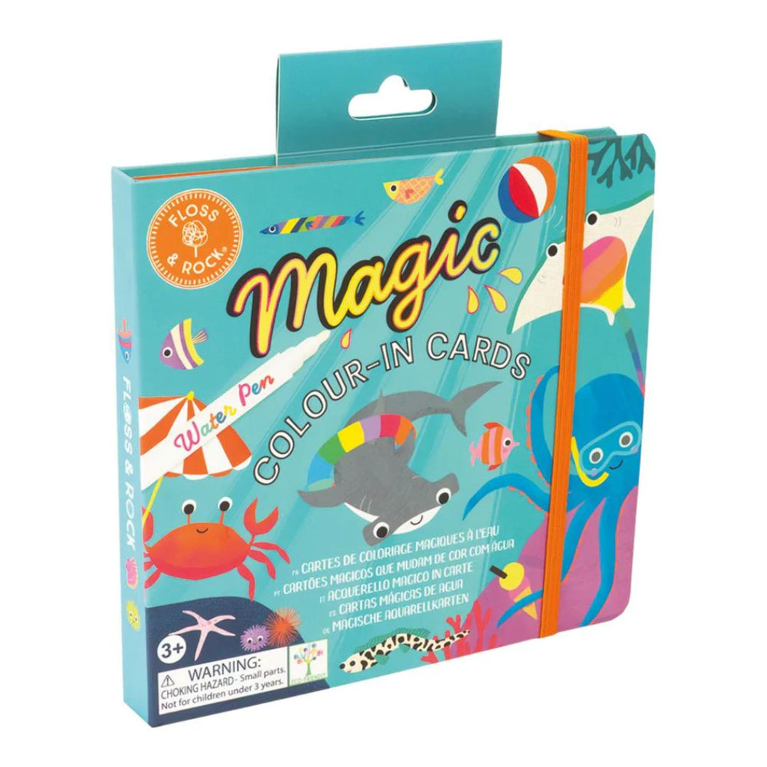 Magic Water Colouring Cards - Ocean