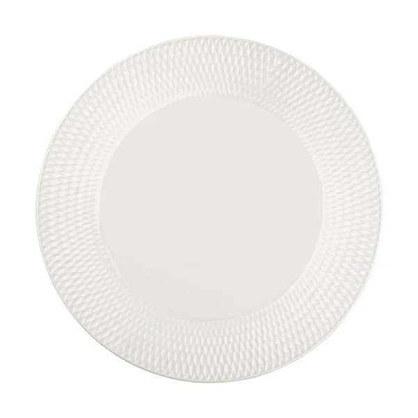Maxwell &amp; Williams White Basics Diamonds Footed Cake Stand 25cm(D)