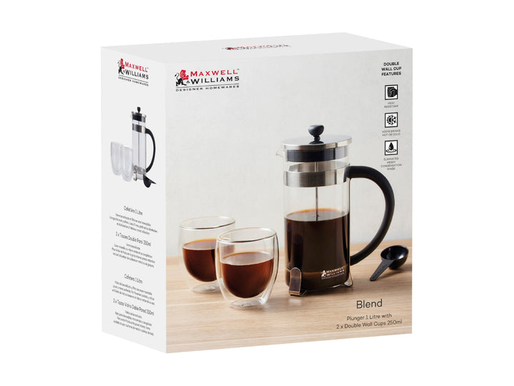 maxwell-and-williams-blend-1l-coffee-plunger-set-with-2-cups