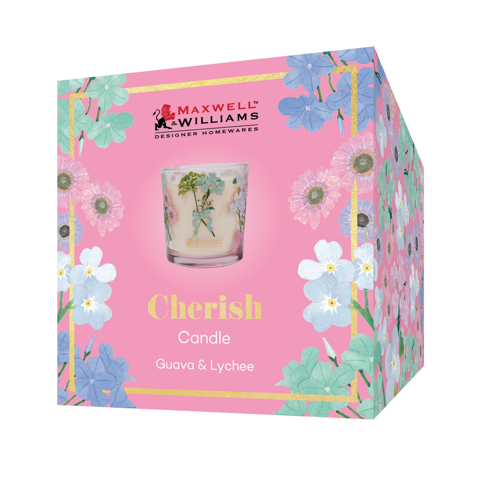 Maxwell and Williams - Cherish - Guava and Lychee Scented Candle 300g