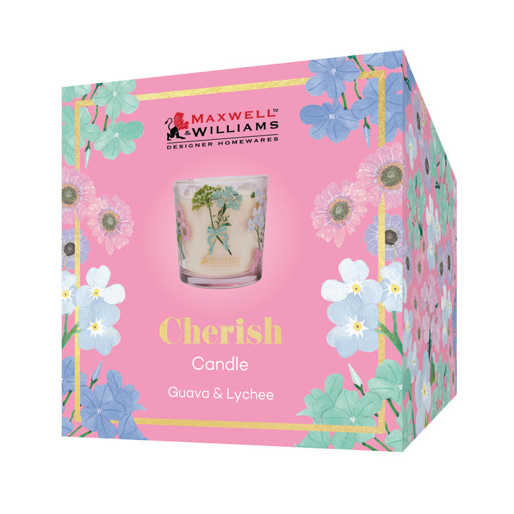Maxwell and Williams - Cherish - Guava and Lychee Scented Candle 300g