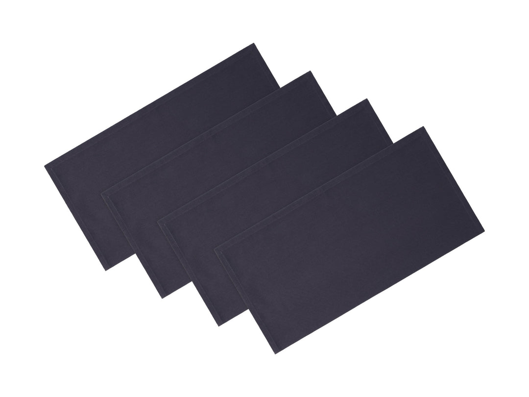 Maxwell and Williams Classic Cotton Slate Napkins - Set of 4