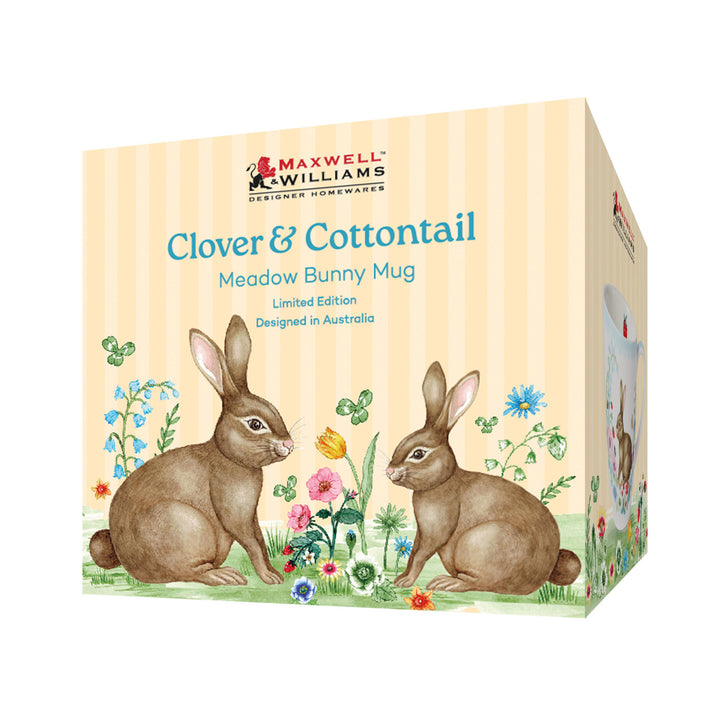 Maxwell and Williams - Clover and Cottontail - Meadow Bunny Mug 375ML