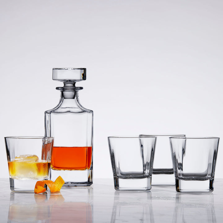 Maxwell and Williams Diamonte Whisky Set 5pcs