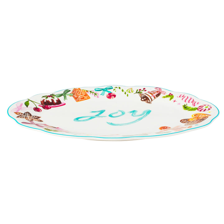 Maxwell and Williams - Falala Joy Oval Platter - 30.5cm